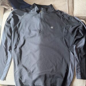 Champion Dark Gray Quarter-Zip Pullover